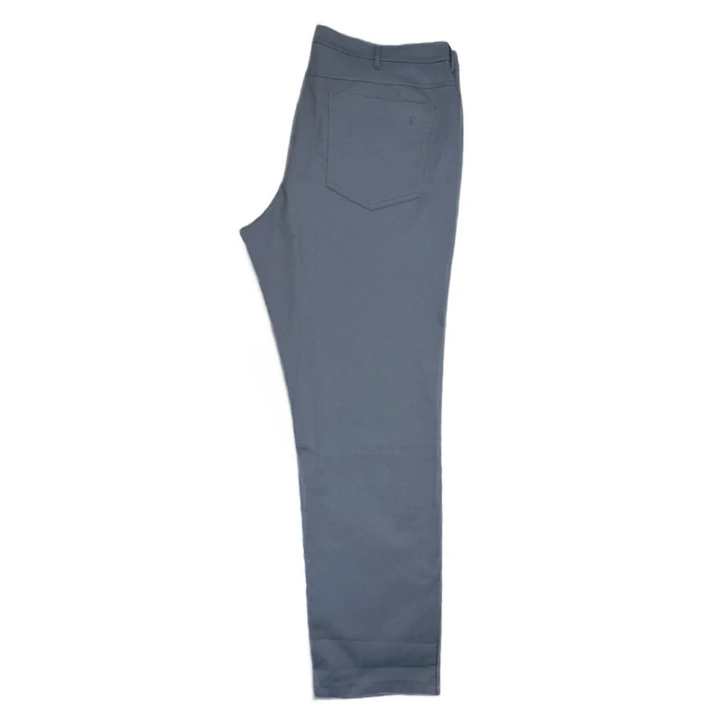Public Rec Mens Dealmaker Performance Straight Leg Slate Gray Chino Pants 40x32‎